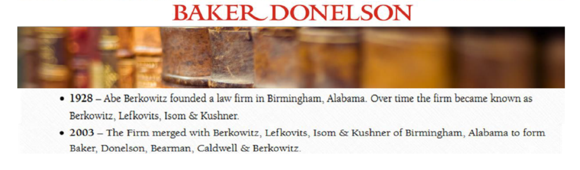 Baker Donelson Berkowitz ZIONIST Dynasty2