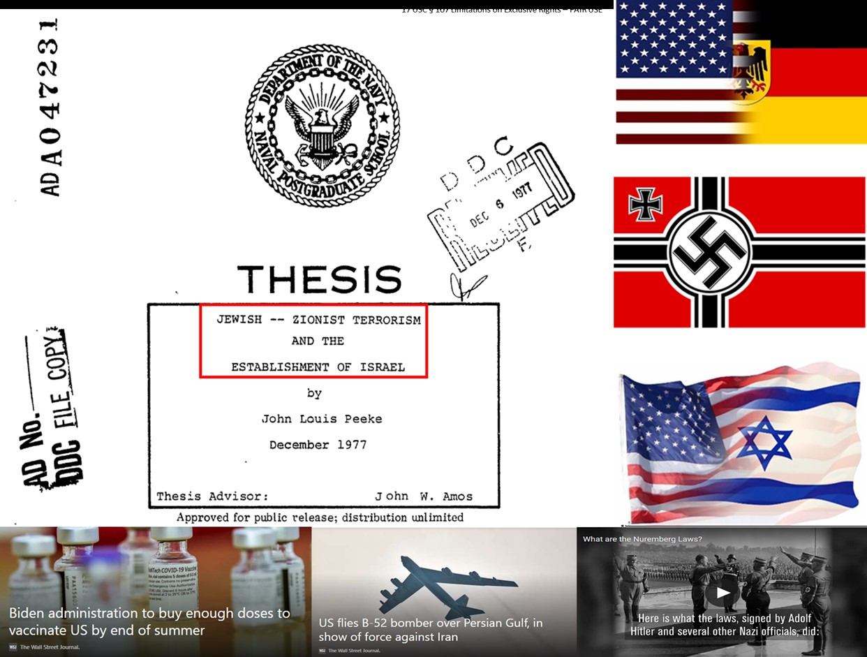 Zionist Terrorism Establishment Of Israel 3